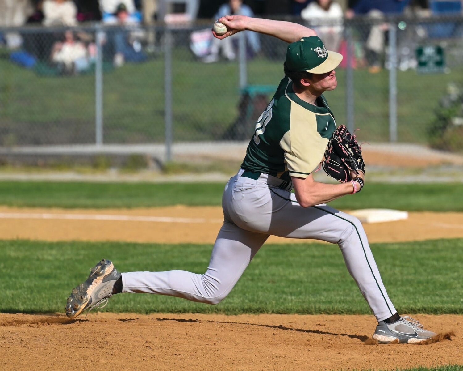 ACE: Hendricken’s Alex Clemmey, who picked up the win on the mound.
